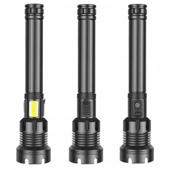MOCNA LATARKA TAKTYCZNA LED XHP160 COB 10000 LUMENÓW SZPERACZ