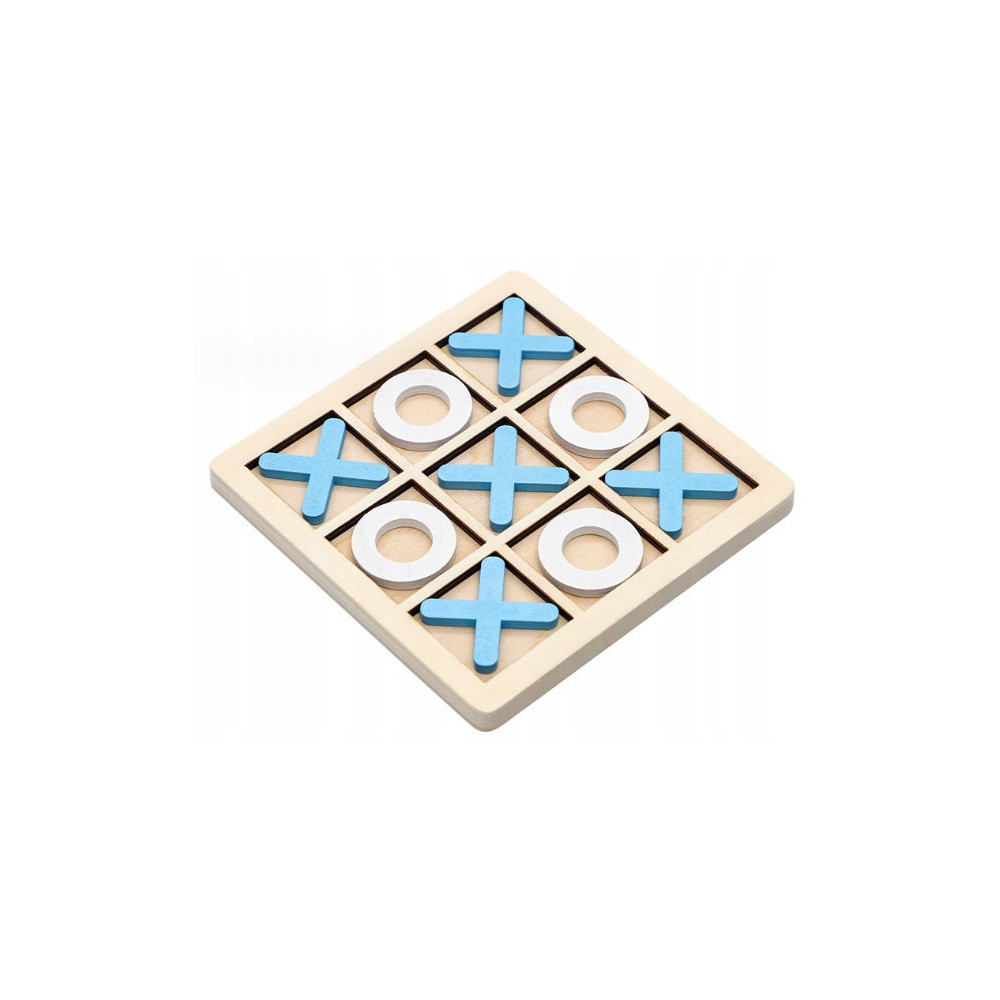 KÓŁKO I KRZYŻYK DLA DZIECI GRA ZABAWKA DREWNIANA TIC TAC TOE
