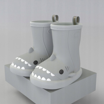 KALOSZE DZIECIĘCE REKINY SHARK-i GUMOWE BUTY 35-36