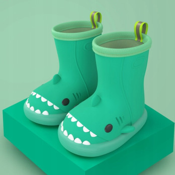 KALOSZE DZIECIĘCE REKINY SHARK-i GUMOWE BUTY 25-26