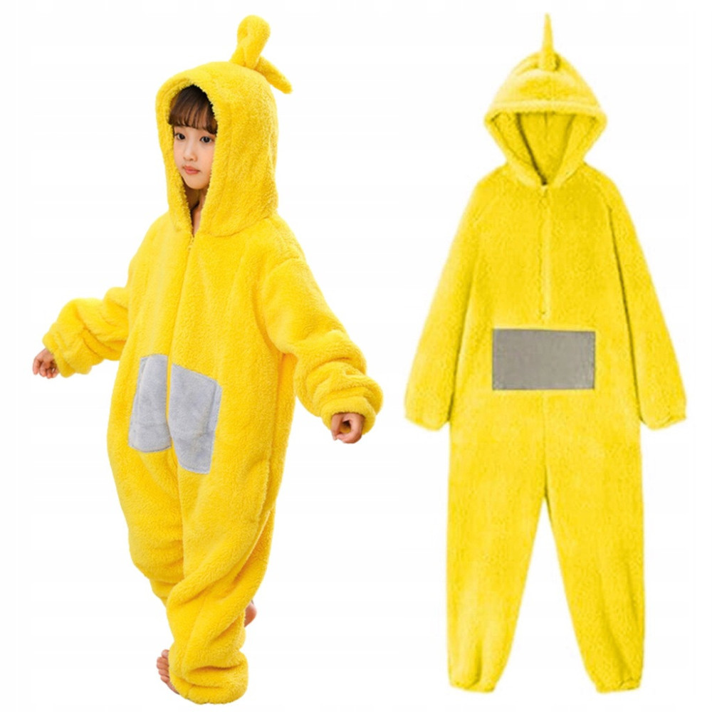 PRZEBRANIE DZIECIĘCE ONESIE TELETUBBIES TELETUBISIE LAA-LAA ŻÓŁTA 98/104