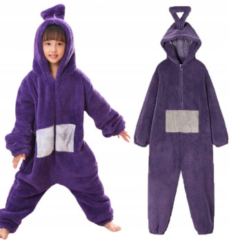 PRZEBRANIE DZIECIĘCE TELETUBBIES TELETUBISIE TINKY WINKY FIOLET 98/104