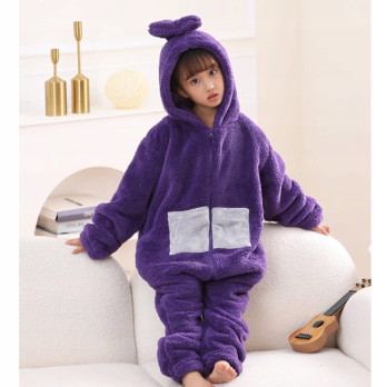 PRZEBRANIE DZIECIĘCE TELETUBBIES TELETUBISIE TINKY WINKY FIOLET 98/104