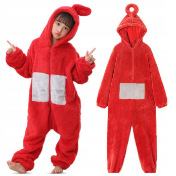 PRZEBRANIE DZIECIĘCE ONESIE TELETUBBIES TELETUBISIE PO CZERWONY 98/104