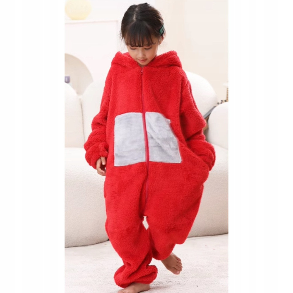 PRZEBRANIE DZIECIĘCE ONESIE TELETUBBIES TELETUBISIE PO CZERWONY 98/104