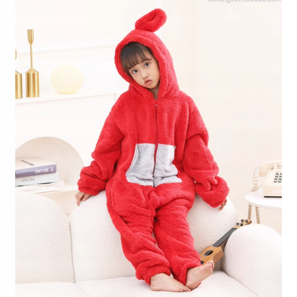 PRZEBRANIE DZIECIĘCE ONESIE TELETUBBIES TELETUBISIE PO CZERWONY 98/104