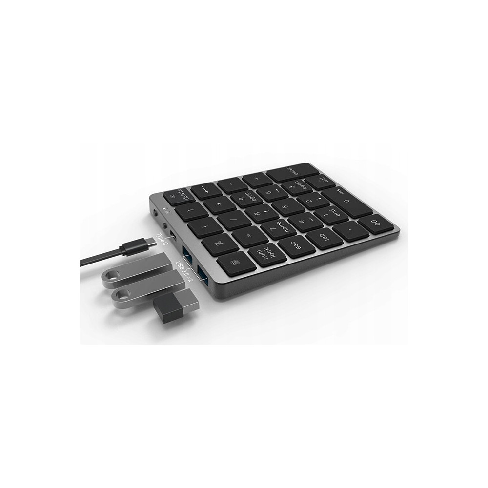 BEZPRZEWODOWA KLAWIATURA NUMERYCZNA BLUETOOTH HUB