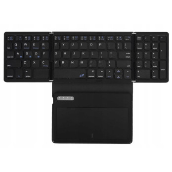 BEZPRZEWODOWA MINI KLAWIATURA BLUETOOTH TOUCHPAD SKŁADANA