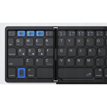 BEZPRZEWODOWA MINI KLAWIATURA BLUETOOTH TOUCHPAD SKŁADANA