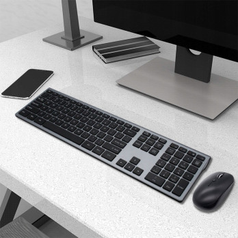 BEZPRZEWODOWA KLAWIATURA BLUETOOTH MAC + MYSZKA