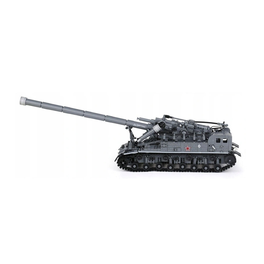 KLOCKI DUŻY RUSKI CZOŁG T92 WOJSKO ARMATA DZIAŁO