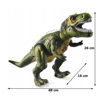 DUŻY DINOZAUR T-REX ZDALNIE STEROWANY RC PILOT