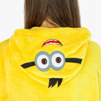 PRZEBRANIE MINIONEK PLUSZOWE ONESIE MINIONKI DRES PIŻAMA ŚMIESZNA XL