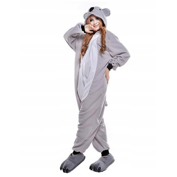 KOALA ONESIE PIŻAMA DRES MISIU KOSTIUM KIGURUMI M