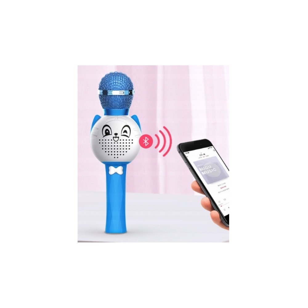 MIKROFON BEZPRZEWODOWY KARAOKE BLUETOOTH KOLORY