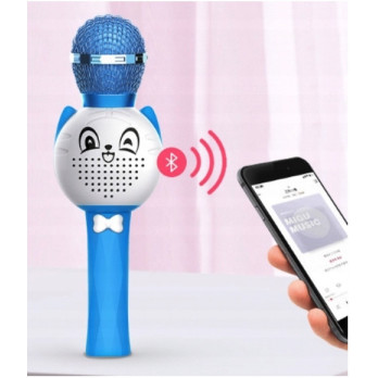 MIKROFON BEZPRZEWODOWY KARAOKE BLUETOOTH KOLORY