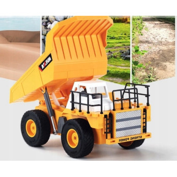 HYDRAULICZNA WYWROTKA RC CIĘŻARÓWKA WYWROTKA POJAZD BUDOWLANY 1:24