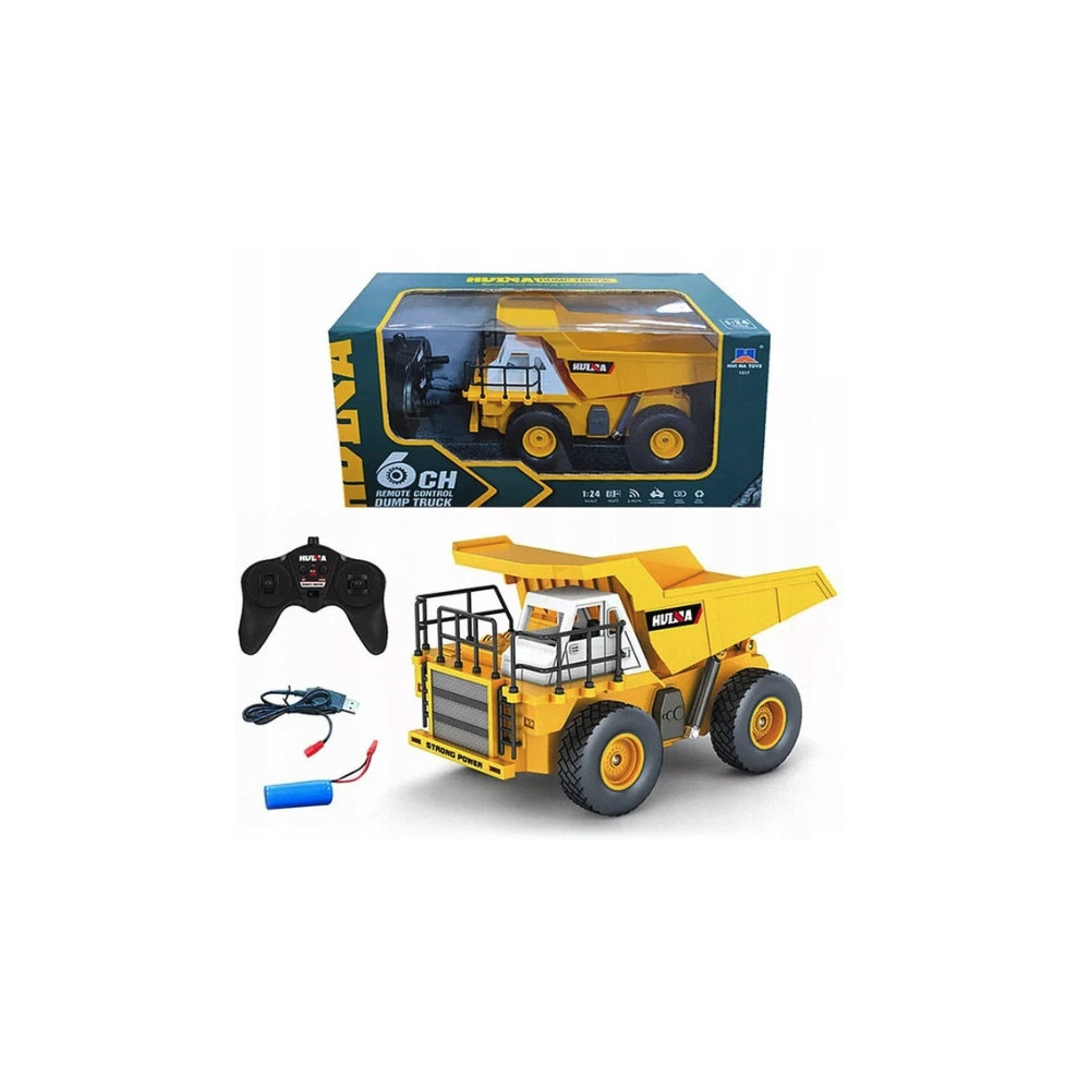 HYDRAULICZNA WYWROTKA RC CIĘŻARÓWKA WYWROTKA POJAZD BUDOWLANY 1:24