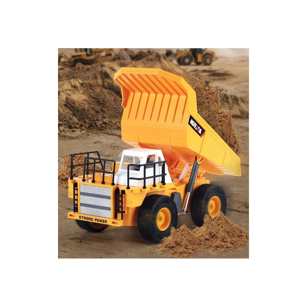 HYDRAULICZNA WYWROTKA RC CIĘŻARÓWKA WYWROTKA POJAZD BUDOWLANY 1:24