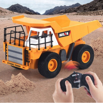 HYDRAULICZNA WYWROTKA RC CIĘŻARÓWKA WYWROTKA POJAZD BUDOWLANY 1:24
