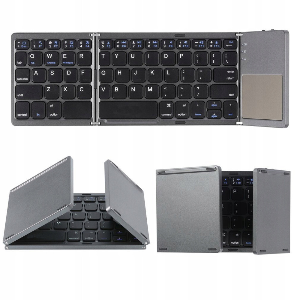 KLAWIATURA BEZPRZEWODOWA BLUETOOTH TOUCHPAD SMART