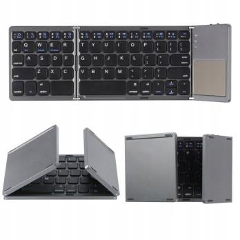 KLAWIATURA BEZPRZEWODOWA BLUETOOTH TOUCHPAD SMART