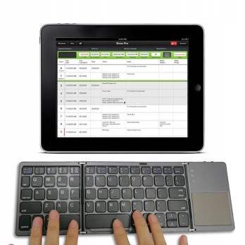 KLAWIATURA BEZPRZEWODOWA BLUETOOTH TOUCHPAD SMART