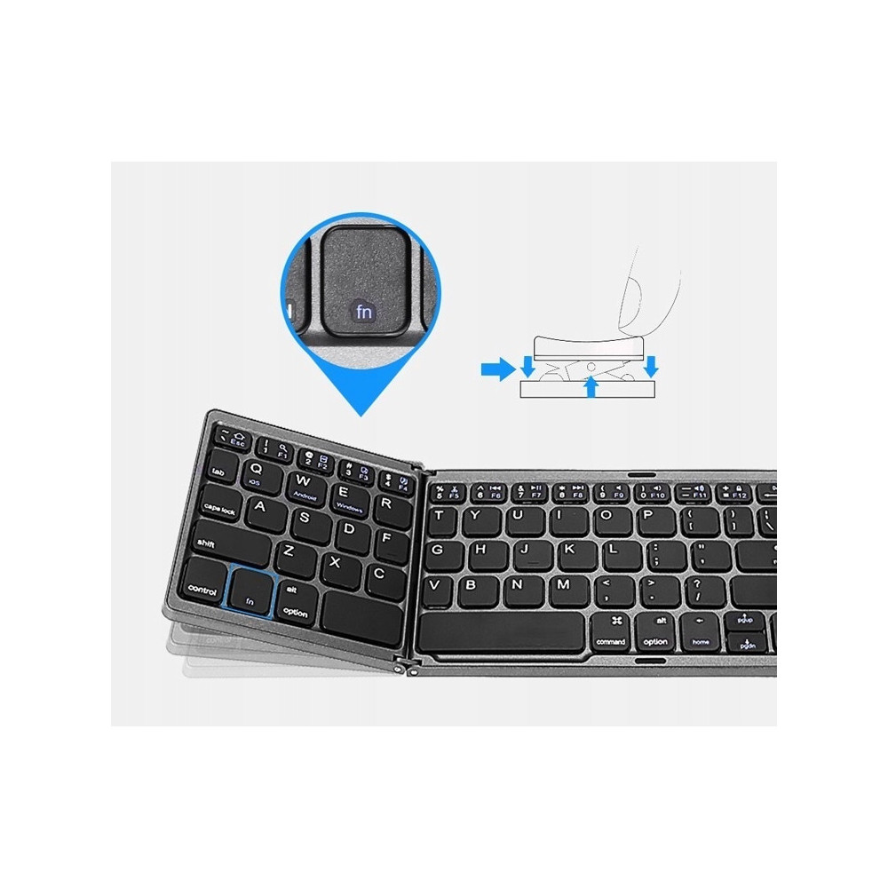 KLAWIATURA BEZPRZEWODOWA BLUETOOTH TOUCHPAD SMART