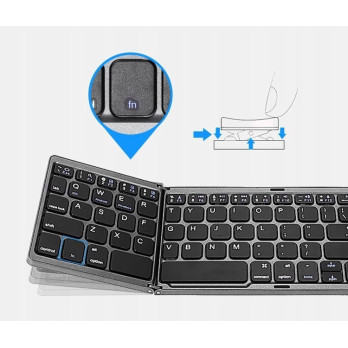 KLAWIATURA BEZPRZEWODOWA BLUETOOTH TOUCHPAD SMART
