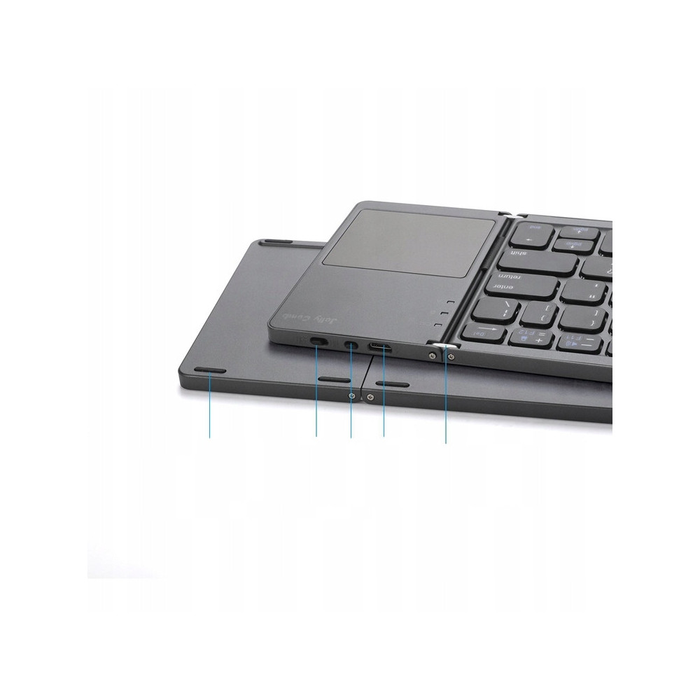 KLAWIATURA BEZPRZEWODOWA BLUETOOTH TOUCHPAD SMART