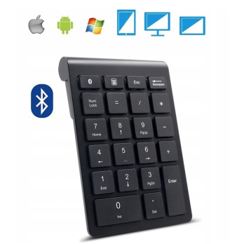 MINI KLAWIATURA NUMERYCZNA BLUETOOTH DO LAPTOPÓW