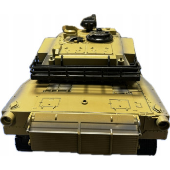 DUŻY RC CZOŁG ZDALNIE STEROWANY M1A2 ABRAMS STRZELAJĄCY KULKAMI ODGŁOSY