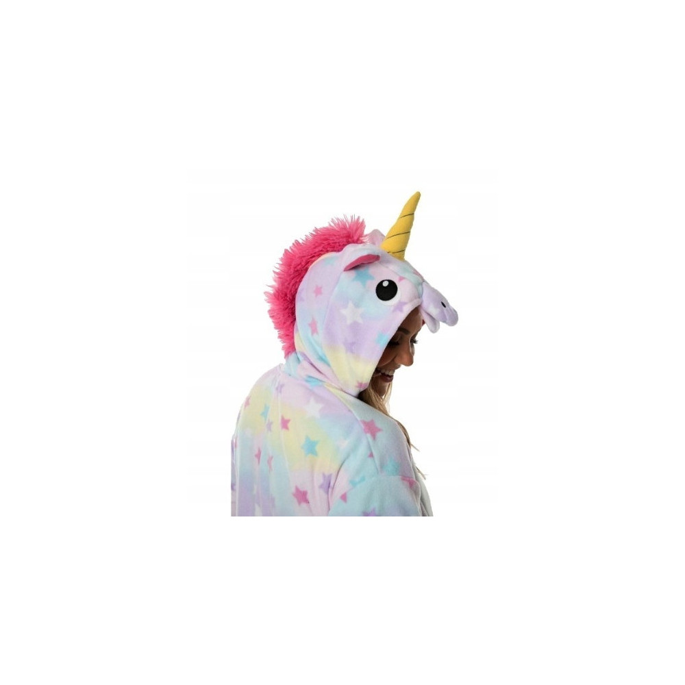 ONESIE JEDNOROŻEC UNICORN TĘCZOWY GWIAZDKI S