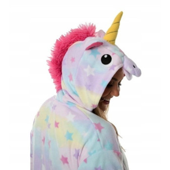 ONESIE JEDNOROŻEC UNICORN TĘCZOWY GWIAZDKI S