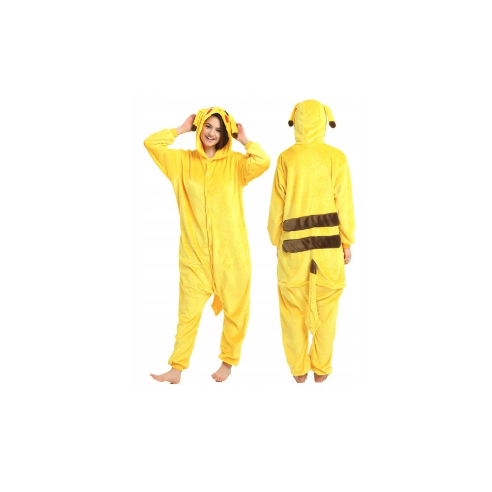 PIKACHU ONESIE PIŻAMA DRES KOSTIUM KIGURUMI M