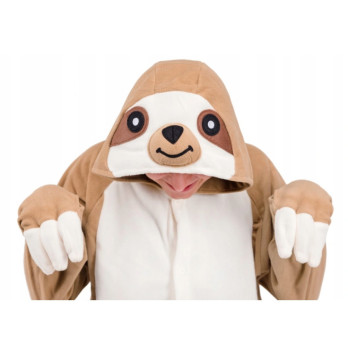LENIWIEC ONESIE KOMBINEZON KIGURUMI DRES PIŻAMA XL