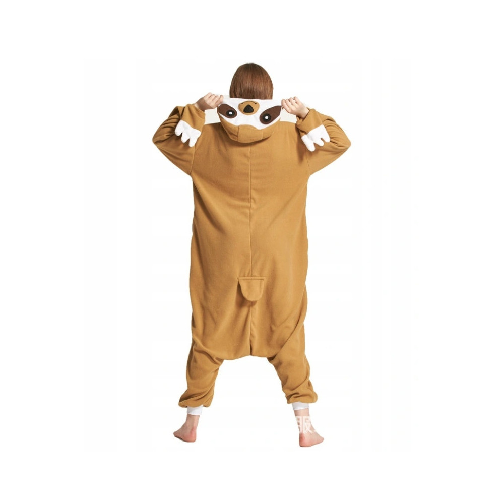 LENIWIEC ONESIE KOMBINEZON KIGURUMI DRES PIŻAMA XL