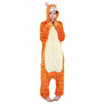 ONESIE TYGRYS-EK DRES PIŻAMA PRZEBRANIE KIGURUMI S