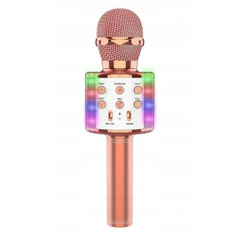MIKROFON BEZPRZEWODOWY KARAOKE BLUETOOTH KOLORY