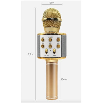 MIKROFON BEZPRZEWODOWY KARAOKE BLUETOOTH KOLORY
