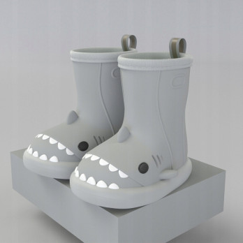 KALOSZE DZIECIĘCE REKINY SHARK-i GUMOWE BUTY 31-32