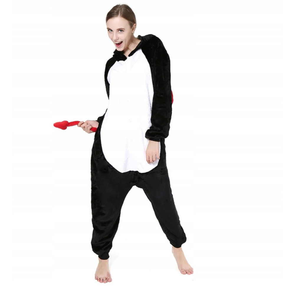 PIŻAMA ONESIE PRZEBRANIE DIABEŁ DEMON KIGURUMI M