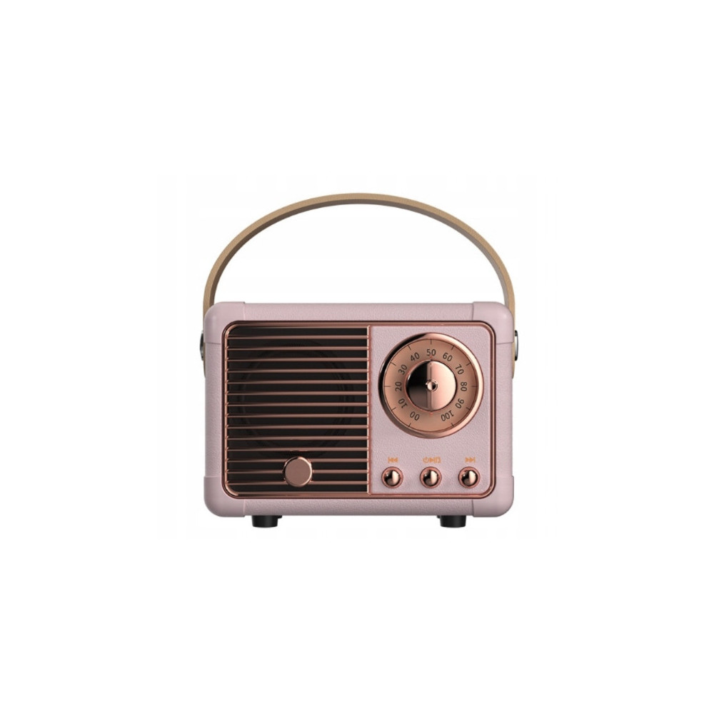 RETRO PRZENOŚNY GŁOŚNIK BLUETOOTH RADIO PREZENT