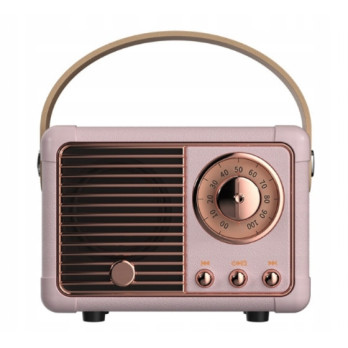 RETRO PRZENOŚNY GŁOŚNIK BLUETOOTH RADIO PREZENT