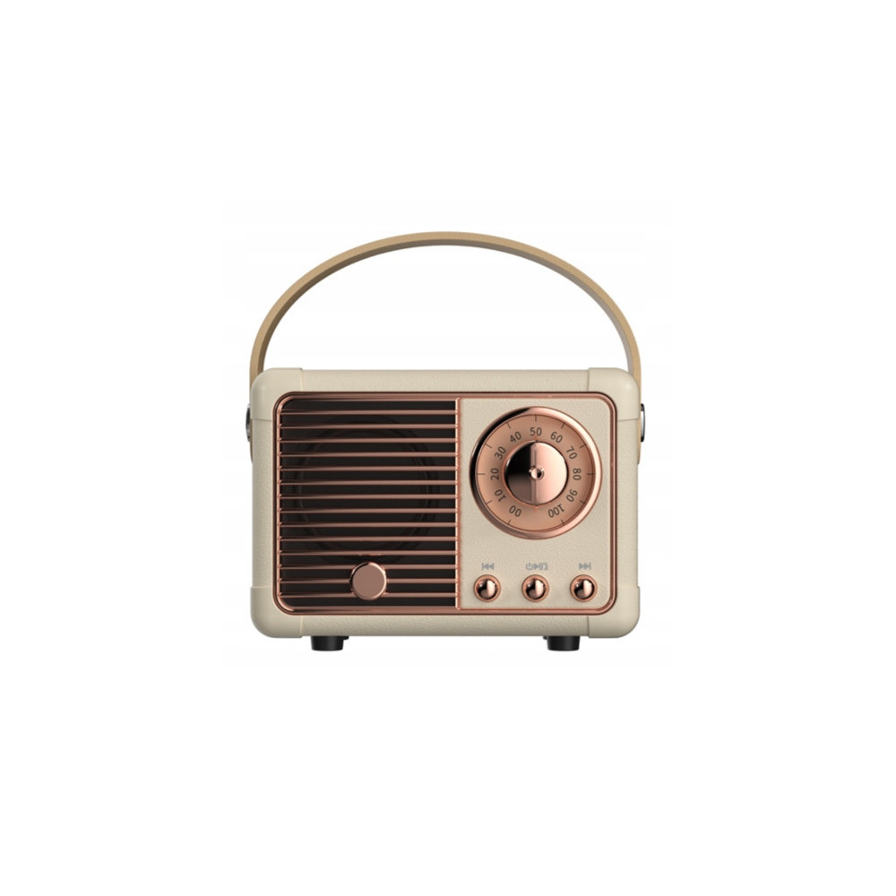 RETRO PRZENOŚNY GŁOŚNIK BLUETOOTH RADIO PREZENT