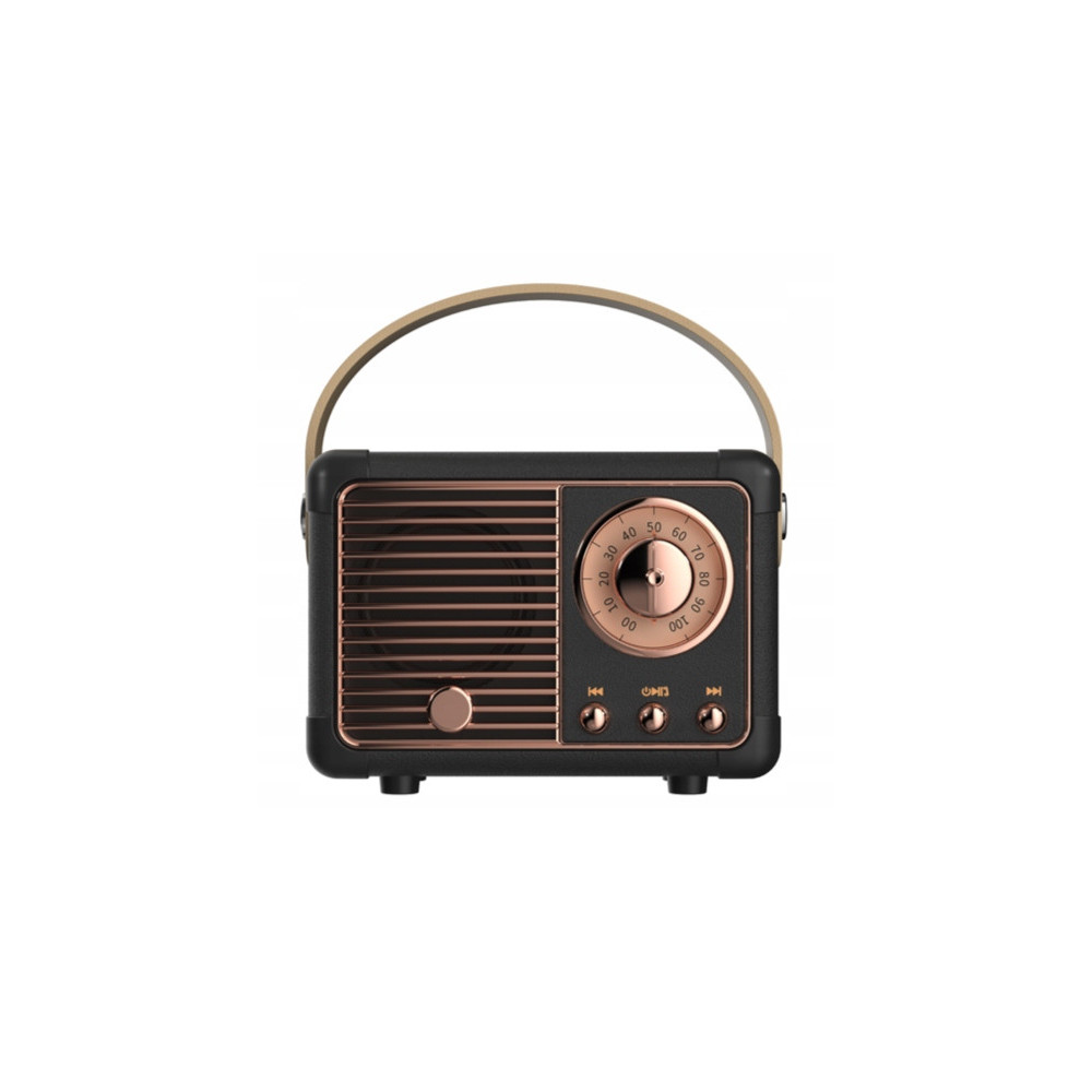 RETRO PRZENOŚNY GŁOŚNIK BLUETOOTH RADIO PREZENT