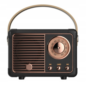 RETRO PRZENOŚNY GŁOŚNIK BLUETOOTH RADIO PREZENT