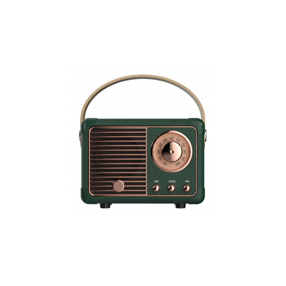 RETRO PRZENOŚNY GŁOŚNIK BLUETOOTH RADIO PREZENT