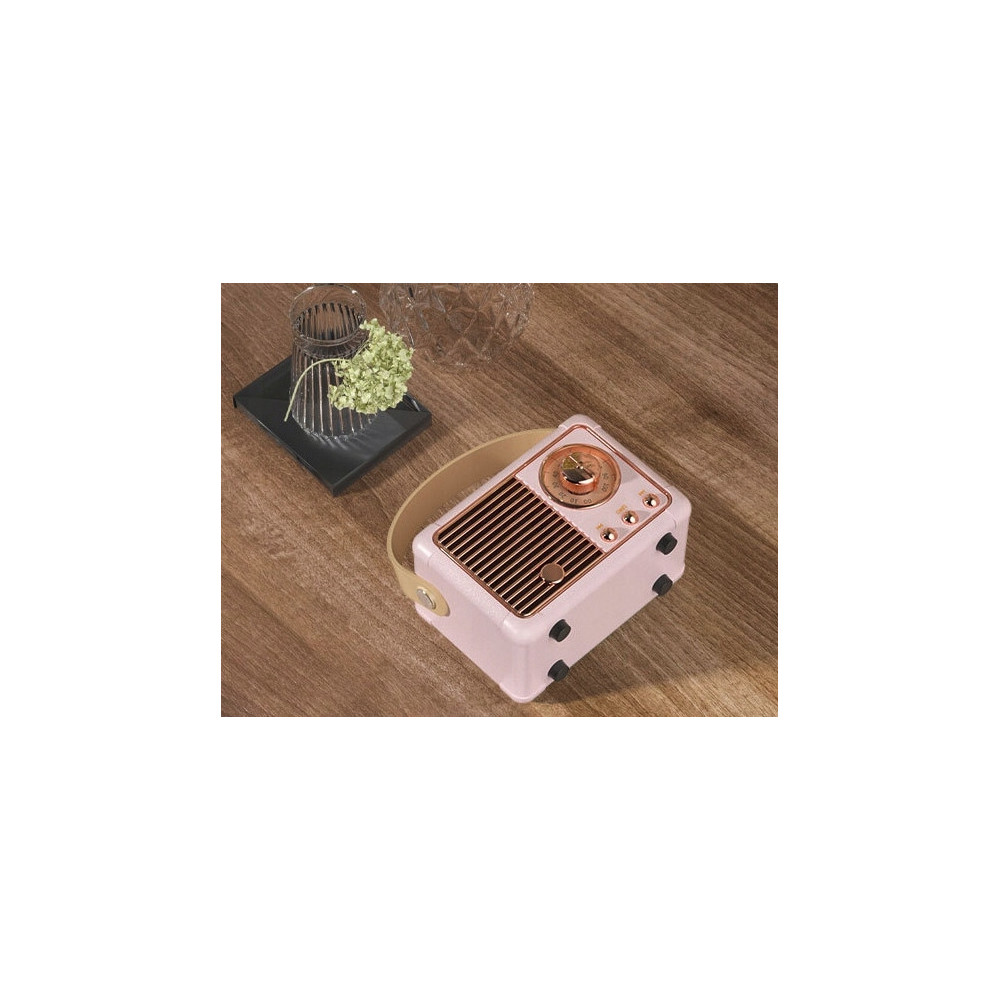 RETRO PRZENOŚNY GŁOŚNIK BLUETOOTH RADIO PREZENT