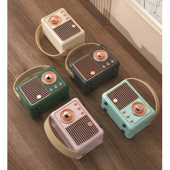RETRO PRZENOŚNY GŁOŚNIK BLUETOOTH RADIO PREZENT